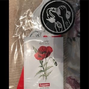 Supreme Poppy Seed and Stickers